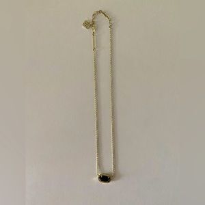 Kendra Scott Gold and Black Necklace